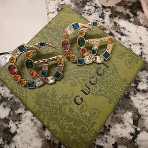 Handmade Multicolor Crystal Earrings